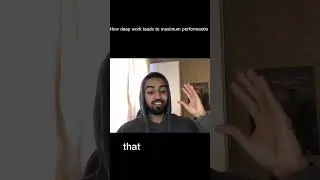 Learn more about deep work in the book Deepwork by Cal Newport #hamza #selfimprovement