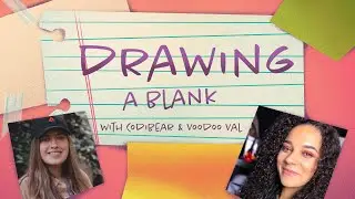 Drawing A Blank: Autumnal Queen with Codi Bear & VooDoo Val