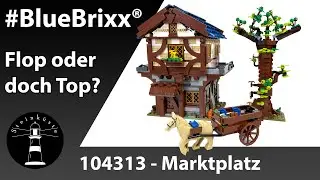 Puh, das war überraschend - BlueBrixx® Pro 104313 - Marktplatz - Mittelalterliche Stadt