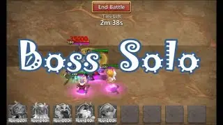 Castle Clash Boss Solo Strategy