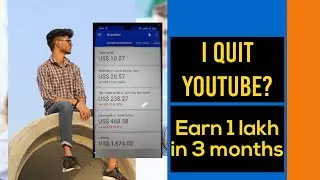 I Quit YouTube? 3 Month Blogging Earning Proof 2020 | Earn money from Google AdSense blogging |