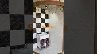 HEXAGON BATHROOM HIGHLIGHTER DESIGN TILES COLLECTION |8939831284 #aamphaatiles  #aamphaaprojects