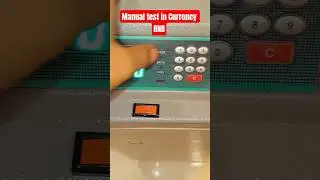 manual test in Currency BNB|Cesh machine Repairing #cashcountingmachine#atmmachine #repair #atm