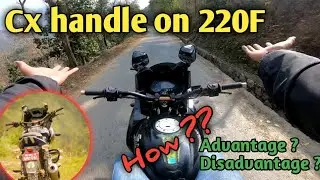 Cx250 handle on My pulsar😱 || How to modify || Advantage ??
