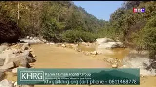 KHRG on Radio Karen Logging and Goldming by Companies and KNU