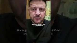Zelenski se queixa de sua For&ccedil;a A&eacute;rea ap&oacute;s novo blecaute em Kiev