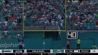 Madden 26 week 4 Seahawks vs Dolphins