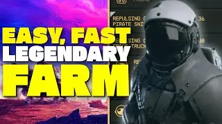 Starfield - QUICKEST EASIEST BEST LEGENDARY LOOT FARM - Customisable Legendary Loot Farm