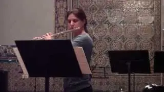 Pi&egrave;ce pour fl&ucirc;te seule - Jacques Ibert - flauta: Marcela Barbieri