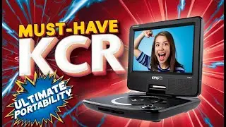 KCR 14&rdquo; Portable TV/DVD Player Test: HD LED, DVB-T2 & USB