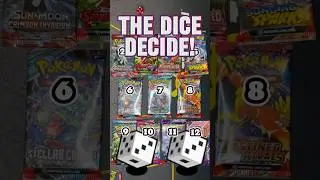 Epic Pok&eacute;mon Pack Opening Challenge: Dice Decide My Fate!  #shorts      #pokemon      #pokemoncards