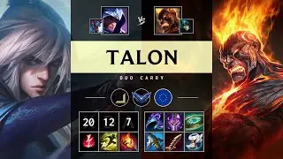 Talon ADC vs Brand - EUW Diamond Patch 25.09