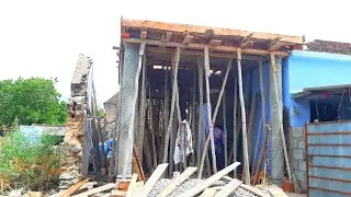 Simple House roof centering process