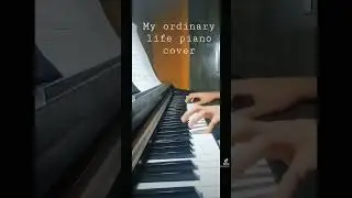 My ordinary life piano cover #shorts #myordinarylife #thelivingtombstone
