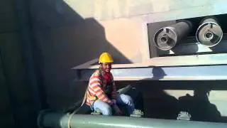 PP10 RIYADH KSA.ERECTION OF HYUNDAI TRANSFORMER RADIATOR.
