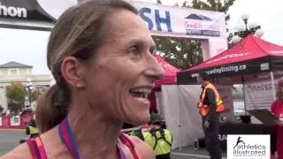 Lucy Smith Interview 2014 GoodLife Fitness Victoria Half Marathon