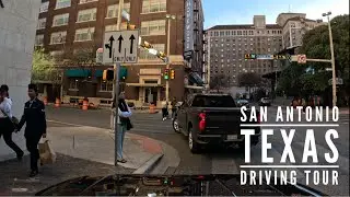 POV Drive Through Historic San Antonio | St. Mary’s St to Market St (Jan 1, 2026)