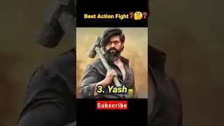 Best Action Fight Hero 🤔?? // #shorts #yash #ramcharan #ntr #alluarjun