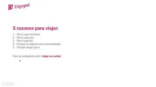 WEBINAR TRAVEL MARKETING: BIRTH GROUP | MERCA2.0 | GCK