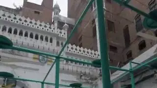 LAHORE's oldest mosque with a strange architecture.neevin masjid. papar mandi .walled city