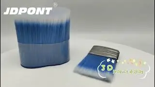 Blue nylon physical tapered brush filament for brush