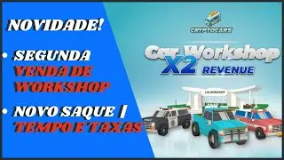 CRYPTOCARS: COMO REALIZAR O SAQUE - TAXAS |. REVENDA DO WORKSHOP