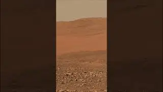 NASA Perseverance Rover Looks West toward the rim of Mars Jezero Crater #shorts #nasa #mars #space