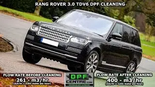 Rang Rover 3.0 TDV6 DPF Cleaning