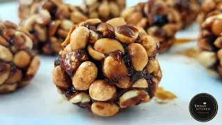 perfect peanut laddu recipe|healthy & tasty palli laddu|by bhagi'skitchen||