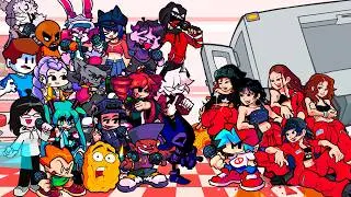 Spaghetti But Everyone Sings It 🎤 (FNF Different Characters Sings Spaghetti)