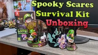 Unboxing Luigi's Mansion 2 HD: Spooky Scares Survival Kit!