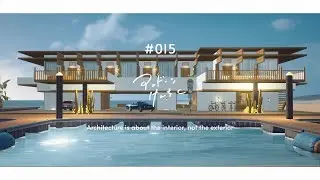#015【Undawn】『シーサイドモーテル』 Manor Design / Homestead Design / Undawn house design / アンドーン建築