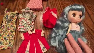 I'm Washing Vintage Doll Clothes