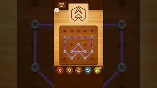Line Puzzle String Art Bamboo Level 14 Solution