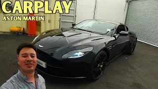 Insane Tech Upgrade for This Aston Martin - Apple CarPlay Installed!