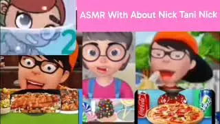 ASMR PEPPERONI PIZZA BACON CHOCO SPHERE MUKBANG eat About Nick Tani Nick ep 28