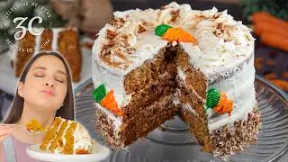 Impresiona con este esponjoso y delicioso Pastel de Zanahoria 🥕😊