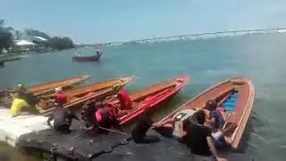 Lumba perahu tambang 85hp