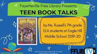 FFLIB TV: Teen Book Talks by Students - Harry Potter and the Sorcerer's Stone by J K Rowling
