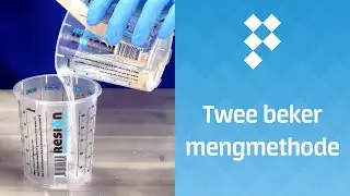 Epoxy mengen | Twee beker mengmethode