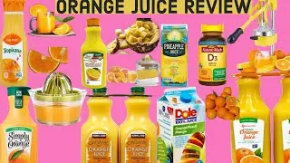 Апельсиновый сок: Kirkland Organic Orange Juice, Aldi Orange Juice, Simply Orange, Dole, Tropicana🍊🍊🍊
