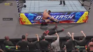 WWE 2K25 BackLash Gunther vs. Kevin Owens