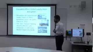 Research Seminar: Humanitarian Supply Chain Management