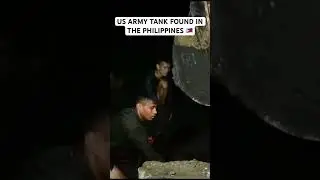 US ARMY TANK DURING WWII FOUND IN THE PHILIPPINES 🇵🇭