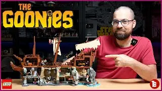 Review de Los Goonies de LEGO IDEAS set 21363 y su GWP 40773 (el &aacute;tico de los Walsh)