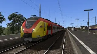 Let&acute;sPlay  TrainSimulator HLB RB41 Friedberg(Hess) nach Bad Vilbel  BR1440 HLB Mittelhessen-Express