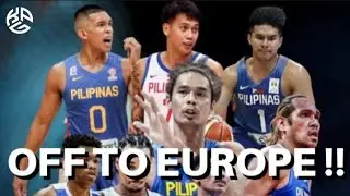Gilas Pilipinas 12-man pool for Europe training camp