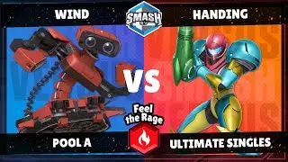 Wind (R.O.B) vs Handing (Samus)  - Pool A - Feel The Rage - Ranked Julio