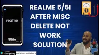 Misc Delete Ke Baad Mobile LOGO Problem 😨 | Realme 5i EMMC Repair LIVE