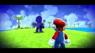 Super Mario Galaxy - Sea Slide Galaxy - Underwater Cosmic Mario Race